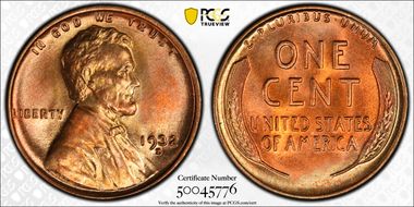 1932-D 1C MS67+ RD