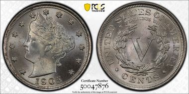 1905 5C MS66+