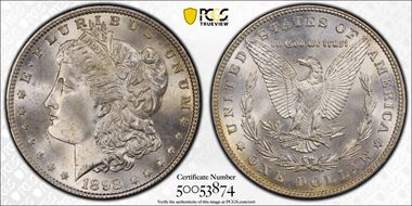 1898 $1 MS66