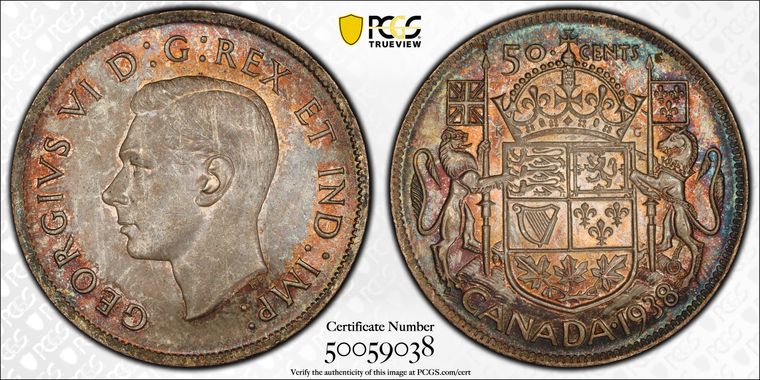 Cert 50059038 - Coin Image