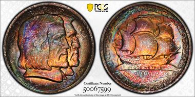 1936 50C Long Island MS67