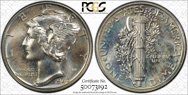 Cert 50073192 - Coin Image