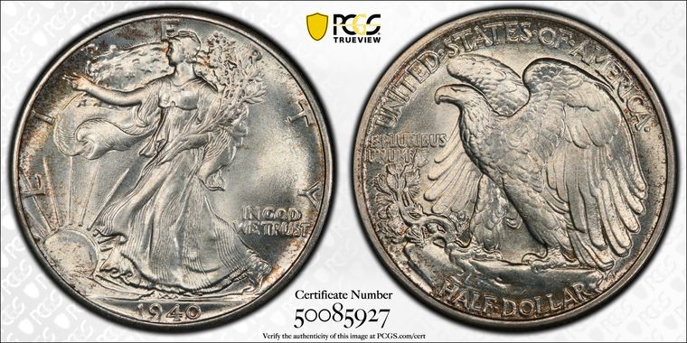 Cert 50085927 - Coin Image