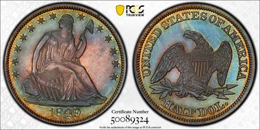 1849 50C PR66