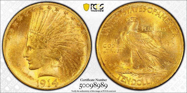 Cert 50098989 - Coin Image