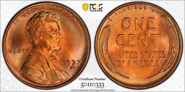 1937-D 1C MS68RD
