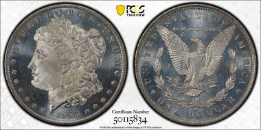 1884-O $1 VAM 6, O/O MS66DMPL