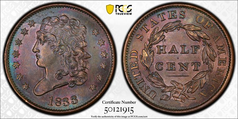 Cert 50121915 - Coin Image