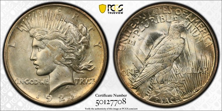 Cert 50127708 - Coin Image