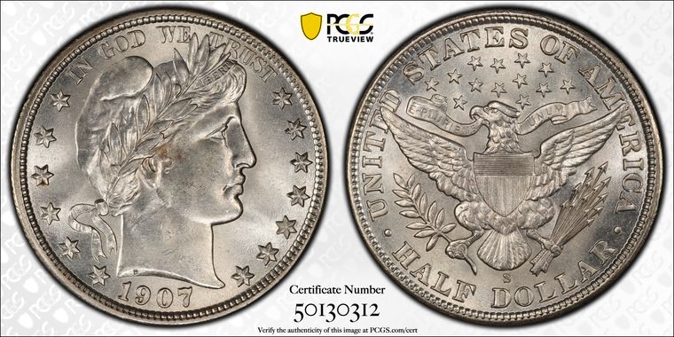 Cert 50130312 - Coin Image