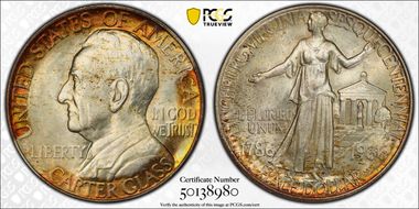 1936 50C Lynchburg MS66