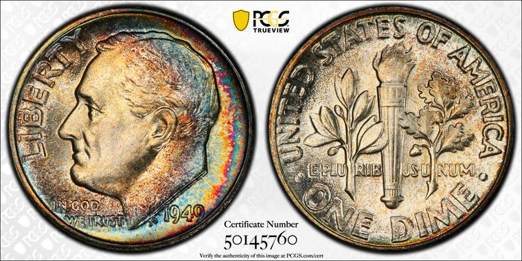 Cert 50145760 - Coin Image