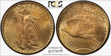1925 $20 MS66
