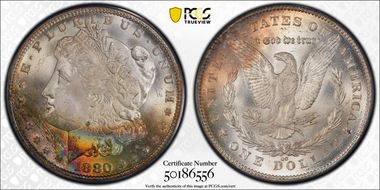 1880/79-CC $1 Reverse of 1878 MS66