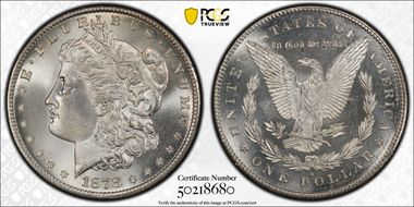 1878-S $1 MS66