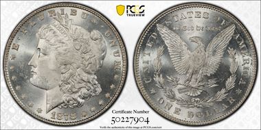 1878 7TF $1 VAM 79, Fill in 8s MS65