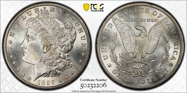 1899-S $1 MS65