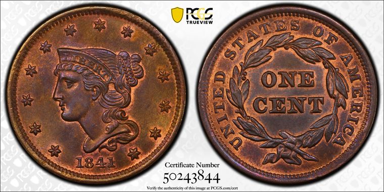 Cert 50243844 - Coin Image