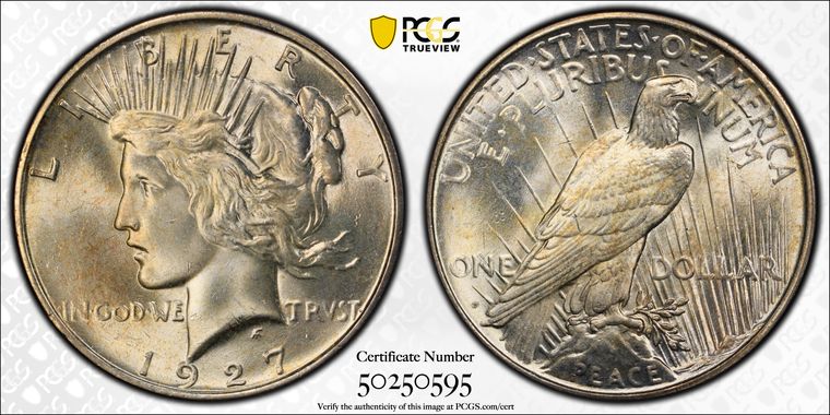 Cert 50250595 - Coin Image