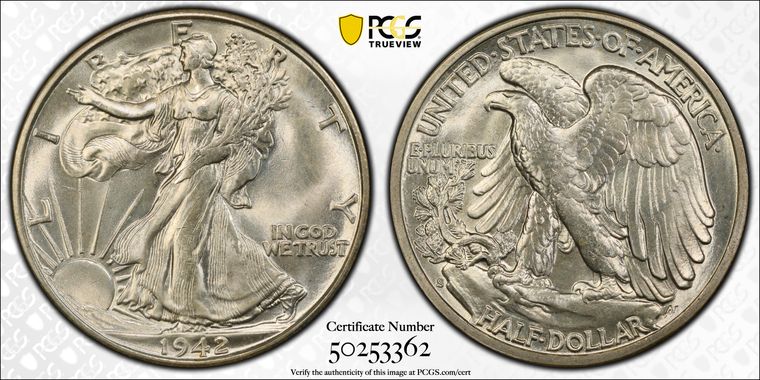 Cert 50253362 - Coin Image