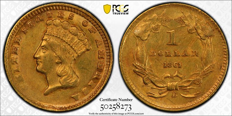 Cert 50258273 - Coin Image