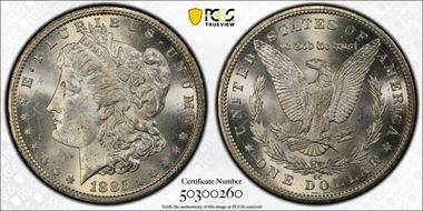1885-CC $1 MS63