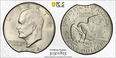 1974-D $1 MS64