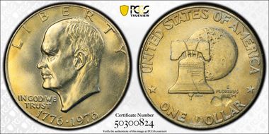 1976 $1 Type 1 MS64