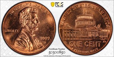 2009-D 1C Lincoln-Presidency MS64RD
