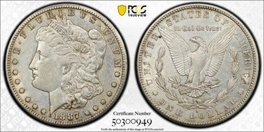 1887-S $1 N1