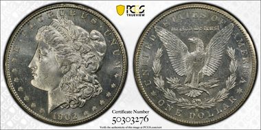 1902-S $1 MS64PL