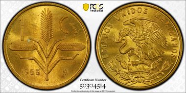 1955-Mo 1C MS64