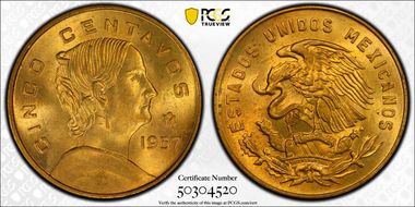 1957-Mo 5C MS66