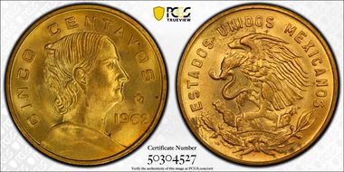 1962-Mo 5C KM-426 Brass MS65