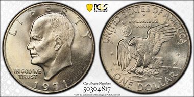 1971 $1 MS64