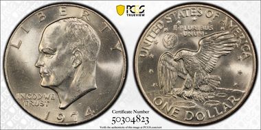 1974-D $1 MS65