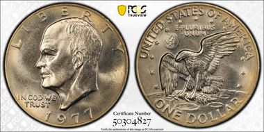 1977 $1 MS65