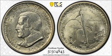 1936 50C Cleveland MS64