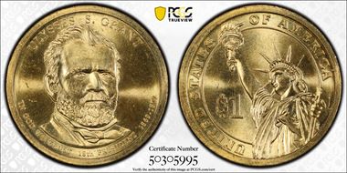 2011-P $1 Ulysses S. Grant Position B MS66