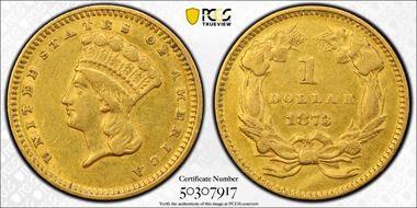 1873 G$1 Open 3 XF45