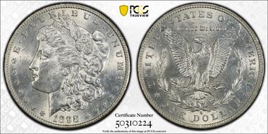 1898-S $1 MS61