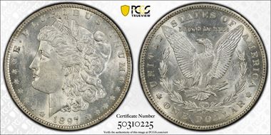 1897-O $1 AU58