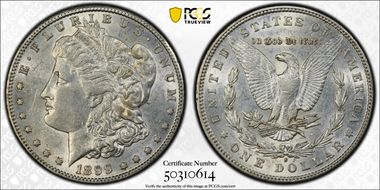 1899-S $1 AU53