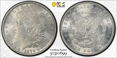 1879 $1 MS64