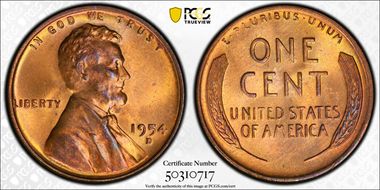 1954-D/D/D 1C RPM FS-501 MS64RB