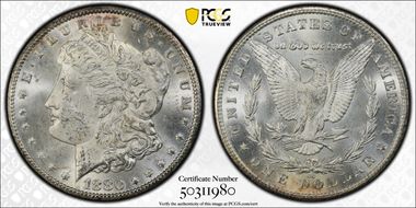 1880-CC $1 MS62