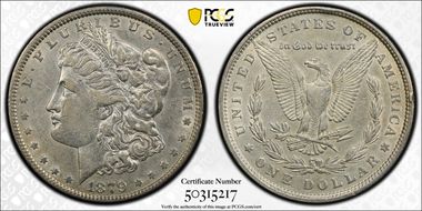 1879 $1 XF45