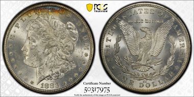 1883-CC $1 MS62
