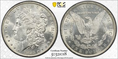 1883-O $1 MS63