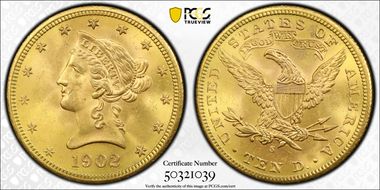 1902-S $10 MS65
